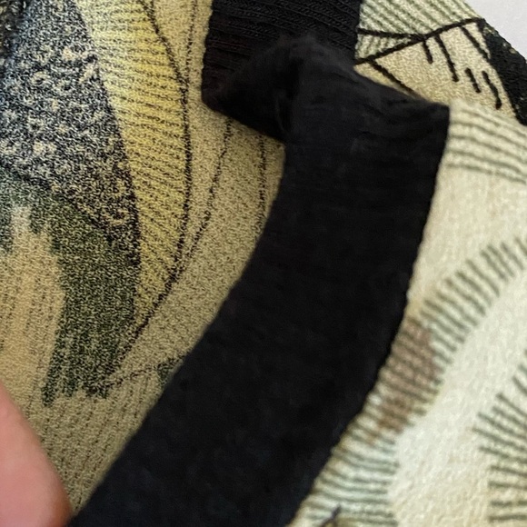 Dorothy Perkins Botanical Short Sleeve Tunic T-Shirt Size 8 Dark Romantic Goth - Picture 14 of 16